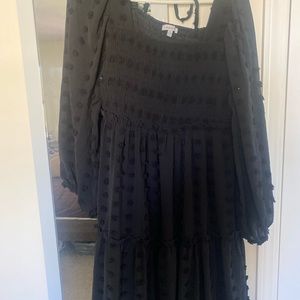Black white birch dress-size XL- never worn